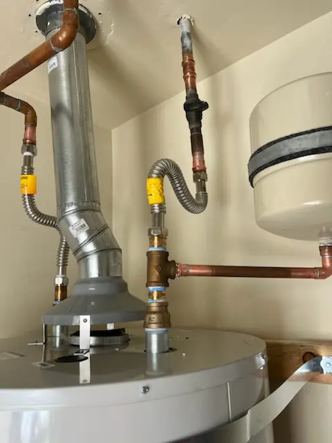 Water heater installation and plumbing repair in Andy Estates